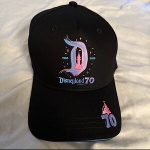Disney Disneyland Resort 70th Anniversary Celebration Baseball Hat Cap Adult New